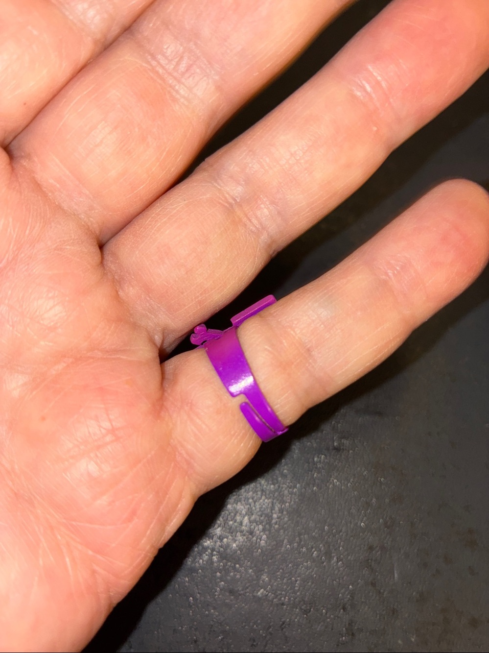 Pink Robot Ring - Fun Adjustable Accessory - Picture 8 of 10